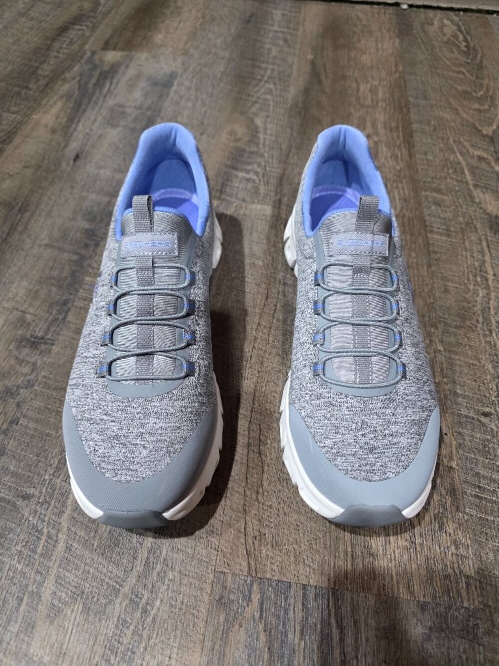NEW Skechers Women's Shoes Size 9.5 Slip-ins Glide-Step - Persistence Sneak Gray